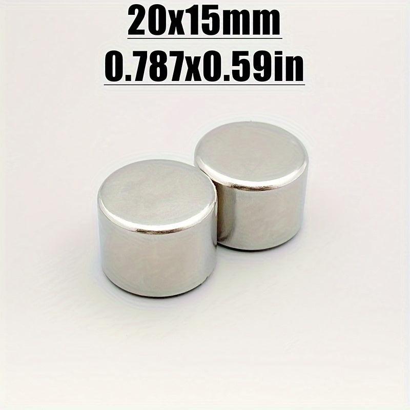20pcs 20x15mm Neodymium Magnet N35 NdFeB Round Strong Permanent Magnetic Disc