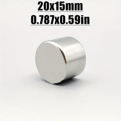 20pcs 20x15mm Neodymium Magnet N35 NdFeB Round Strong Permanent Magnetic Disc