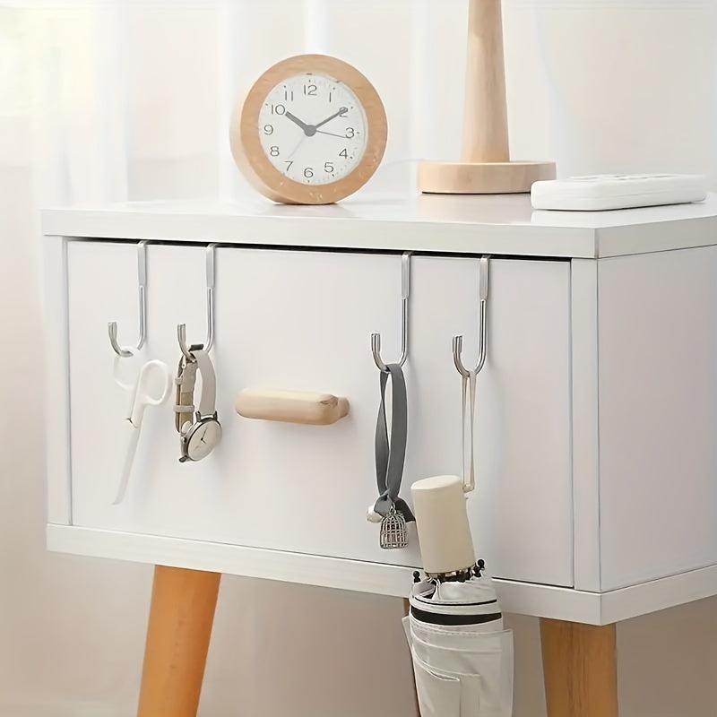 S Shaped Stainless Steel Hooks for Kitchens, Bathrooms, Dormitory Cabinets