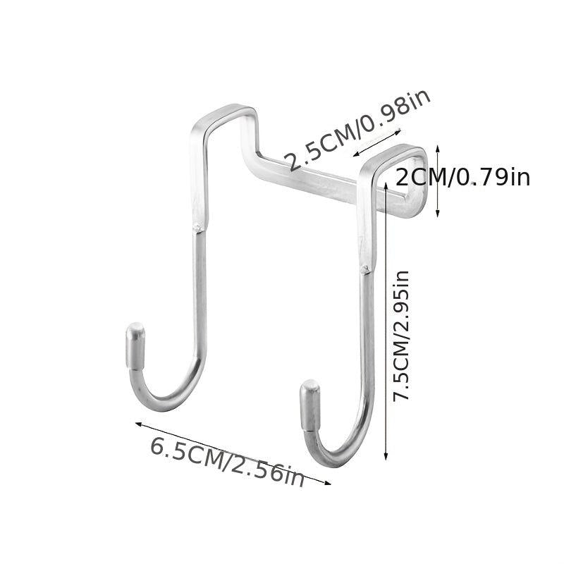 S Shaped Stainless Steel Hooks for Kitchens, Bathrooms, Dormitory Cabinets