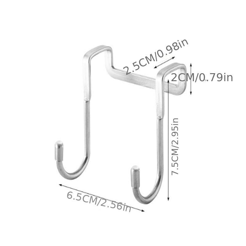 S Shaped Stainless Steel Hooks for Kitchens, Bathrooms, Dormitory Cabinets
