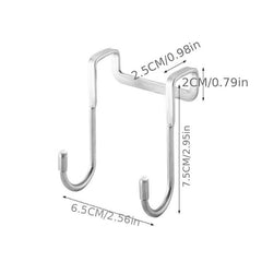S Shaped Stainless Steel Hooks for Kitchens, Bathrooms, Dormitory Cabinets