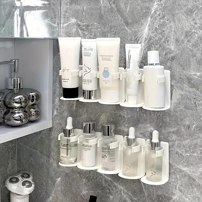 Facial Cleanser Holder Punch Bathroom MirrorCabinet Skin Care Shelf