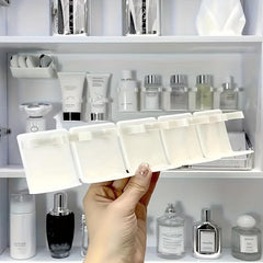 Facial Cleanser Holder Punch Bathroom MirrorCabinet Skin Care Shelf