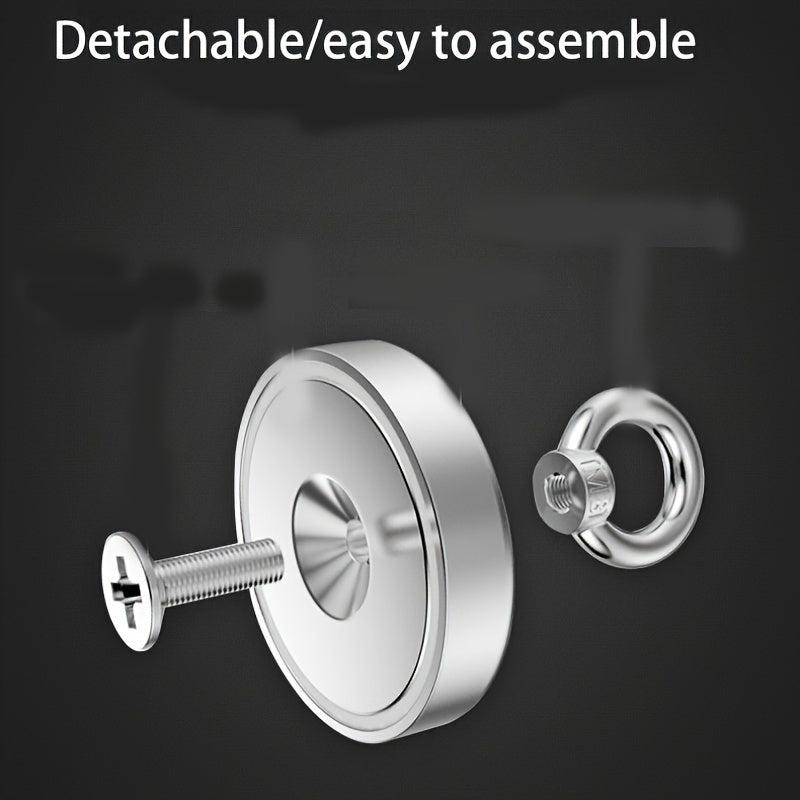 Strong Fishing Magnet with Neodymium Iron Boron Suction Cup Hook