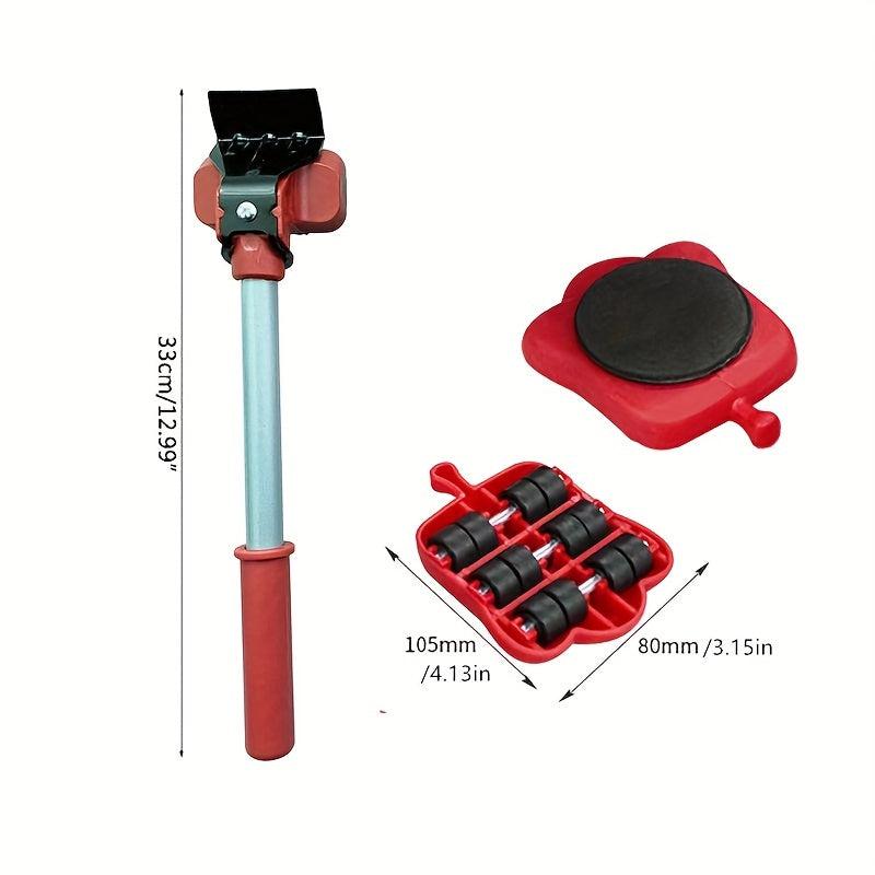 Professional Furniture Mover Tool Set with Wheel Bar for Heavy Stuffs Transport