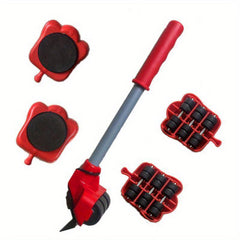 Professional Furniture Mover Tool Set with Wheel Bar for Heavy Stuffs Transport