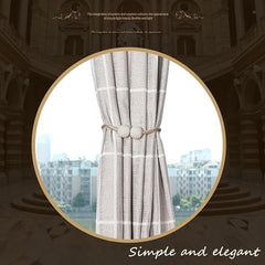 Magnetic Pearl Curtain Clip Tie Back Buckle Ball Buckle Curtain Decor Accessory