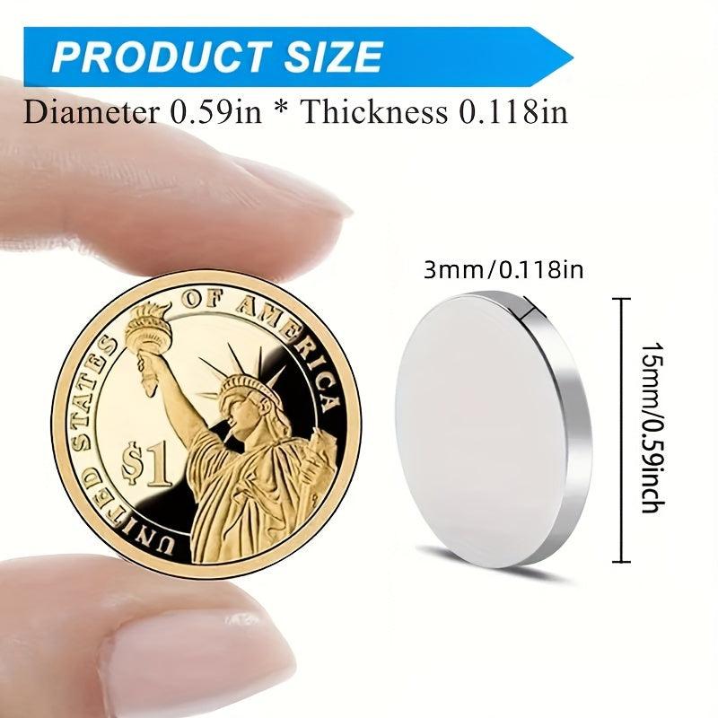 20pcs 15x3mm N35 Neodymium Magnet Disc
