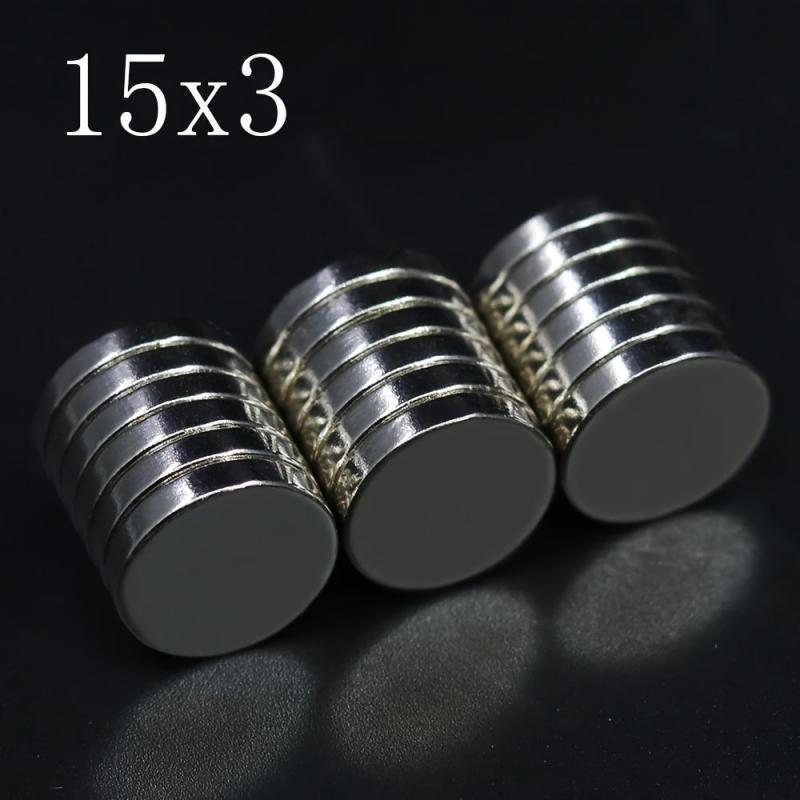 20pcs 15x3mm N35 Neodymium Magnet Disc