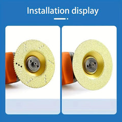 4 Inch Vacuum Brazed Diamond Saw Blade for Ceramic Glass Tile Jade Marble