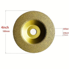 4 Inch Vacuum Brazed Diamond Saw Blade for Ceramic Glass Tile Jade Marble