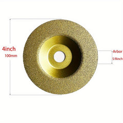 4 Inch Vacuum Brazed Diamond Saw Blade for Ceramic Glass Tile Jade Marble