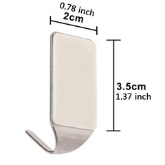 Self Adhesive Stainless Steel Towel Hook