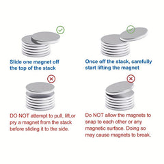 Darknight Strong Magnets 40x20mm Disc Neodymium