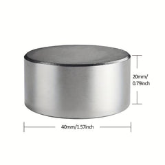 Darknight Strong Magnets 40x20mm Disc Neodymium