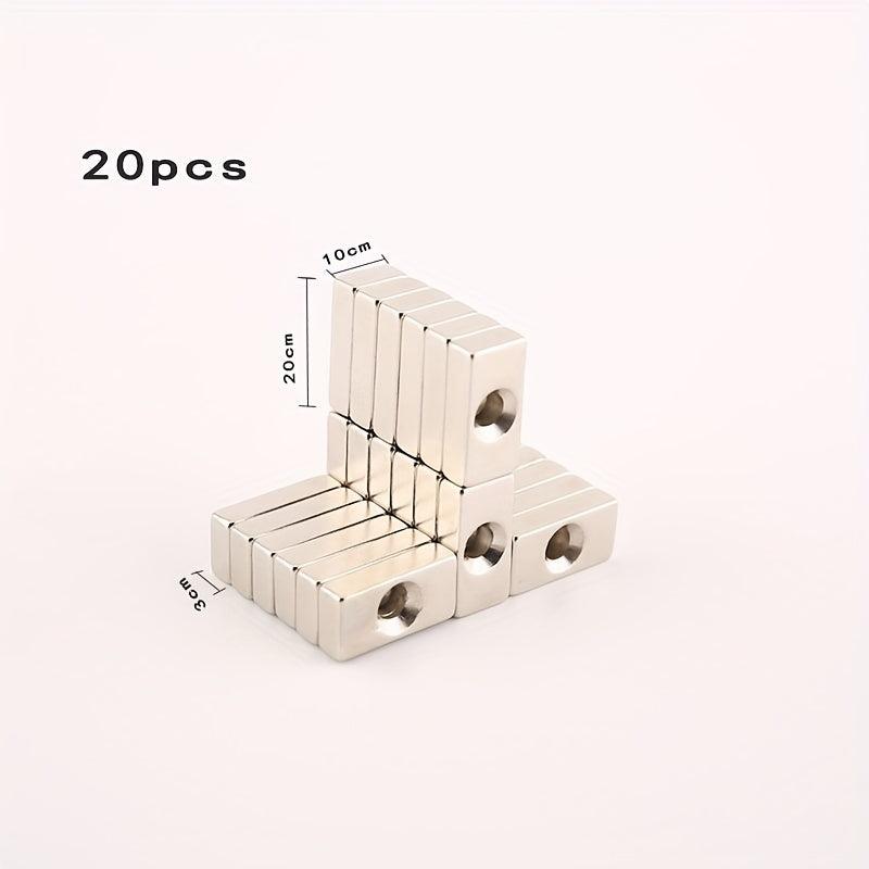 Rectangular Strong Magnetic F20X10X3 4 5mm NdFeB Strong Magnet