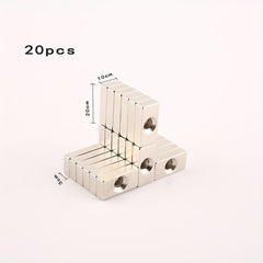 Rectangular Strong Magnetic F20X10X3 4 5mm NdFeB Strong Magnet