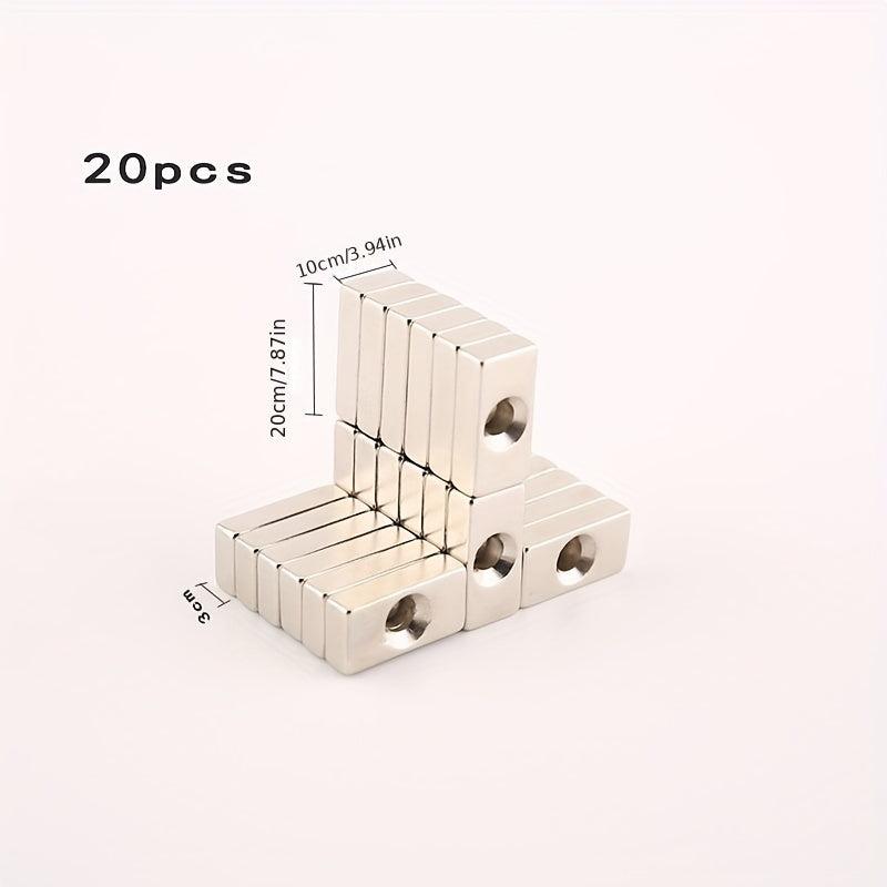 Rectangular Strong Magnetic F20X10X3 4 5mm NdFeB Strong Magnet