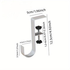 Adjustable Desk Edge Hook Office Desktop Edge Hanging Bag Hook