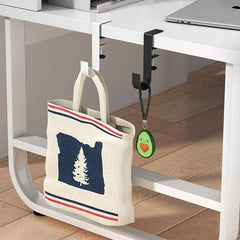 Adjustable Desk Edge Hook Office Desktop Edge Hanging Bag Hook