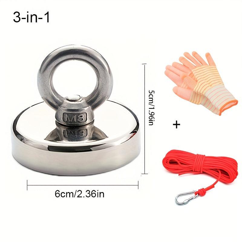 Neodymium Magnet Salvager Set 90 72KG Pulling Force