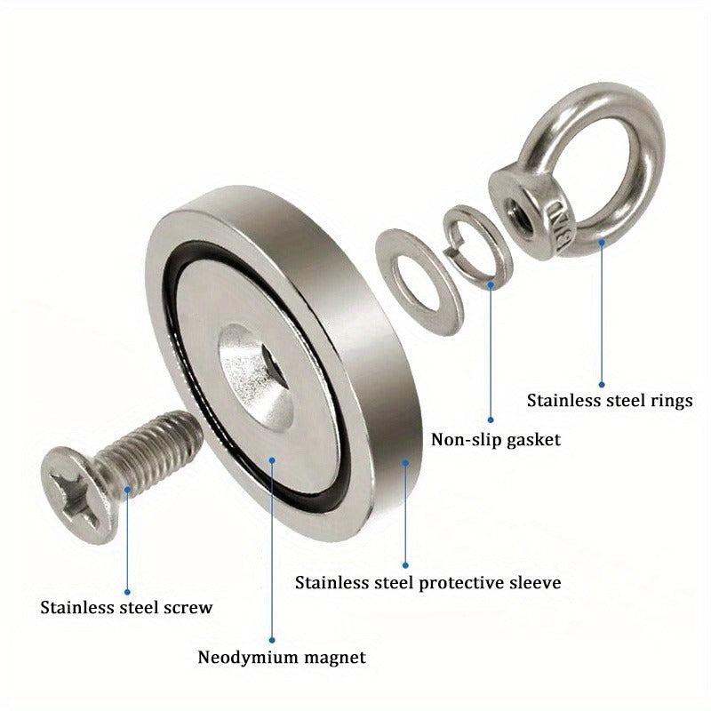 Neodymium Magnet Salvager Set 90 72KG Pulling Force
