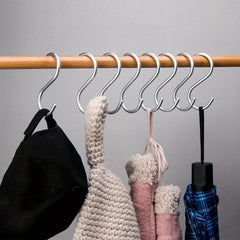 10pcs Kitchen Storage Wardrobe Hook Set