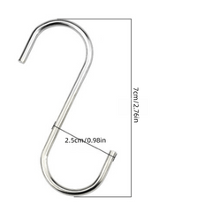 10pcs Kitchen Storage Wardrobe Hook Set