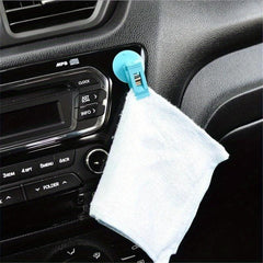 2pcs Towel Card Holder Clip for Car Ticket with Suction Cup Bracket