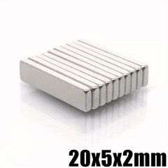 10pcs Neodymium Magnets 20x5x2mm N35 Strong