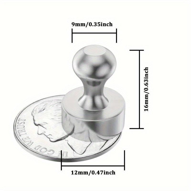 10pcs Strong Magnetic Push Pins for Keys Small Objects