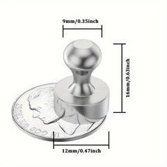 10pcs Strong Magnetic Push Pins for Keys Small Objects