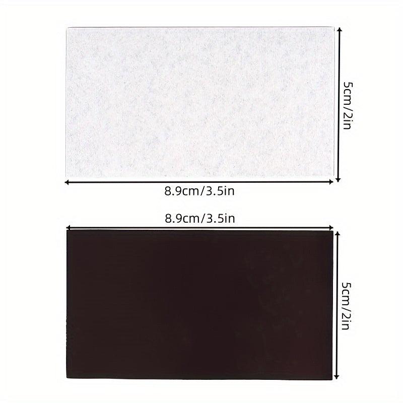 10pcs Business Card Magnets Adhesive Mount for Cards
