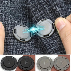 2 Pairs Magnetic Snap Buttons Hidden Button DIY Sewing Accessories