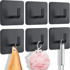 Stainless Steel Heavy Duty Adhesive Hooks for Towels