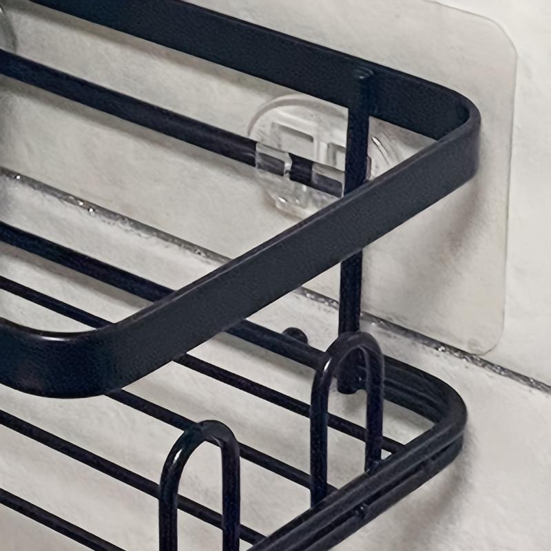 Non Punching Adhesive Hook Wall Mounted Transparent Wall Load Bearing