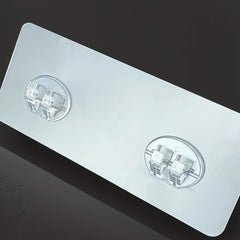 Non Punching Adhesive Hook Wall Mounted Transparent Wall Load Bearing