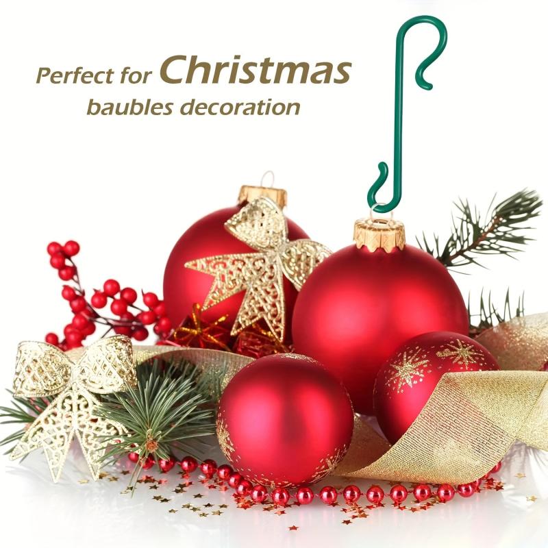 100pcs Christmas Ornament S Hooks Xmas Tree Ball Hanging