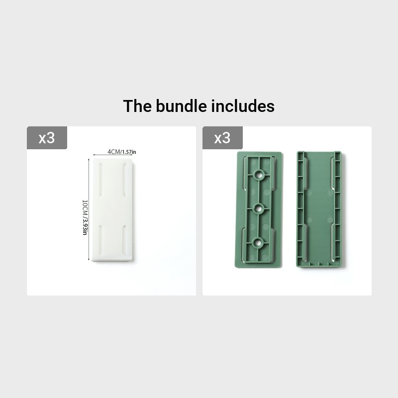 Power Strip Holder Fixator for Hotel No Hole Plug in Wall Socket