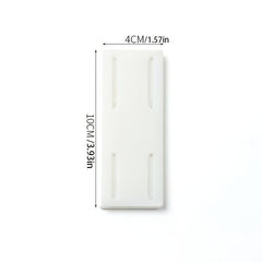 Power Strip Holder Fixator for Hotel No Hole Plug in Wall Socket
