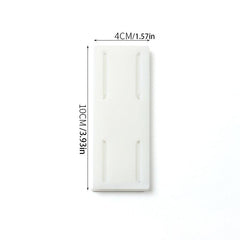 Power Strip Holder Fixator for Hotel No Hole Plug in Wall Socket