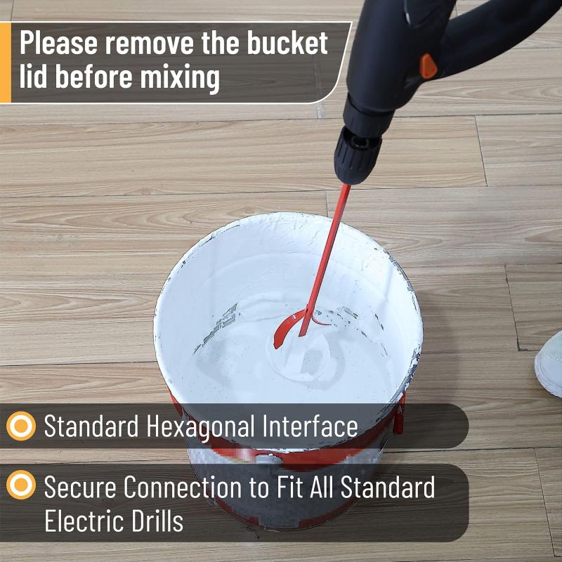 Mud Mixer Paint Stirrer For Drill Paint Mixer For Drill