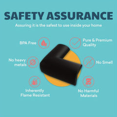 8pcs Soft Corner Guards & Edge Protectors Table Corner Protector