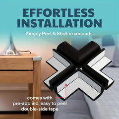 8pcs Soft Corner Guards & Edge Protectors Table Corner Protector