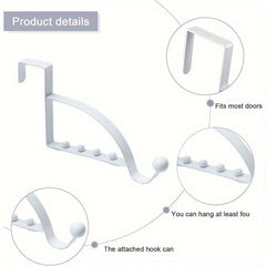 Door Back Hook Storage Metal Porch Non Slip Hanger