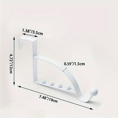 Door Back Hook Storage Metal Porch Non Slip Hanger