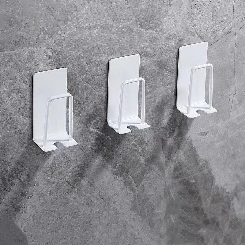Stainless Steel Toothbrush Cup Holder Wall Hanging Rack