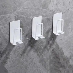Stainless Steel Toothbrush Cup Holder Wall Hanging Rack
