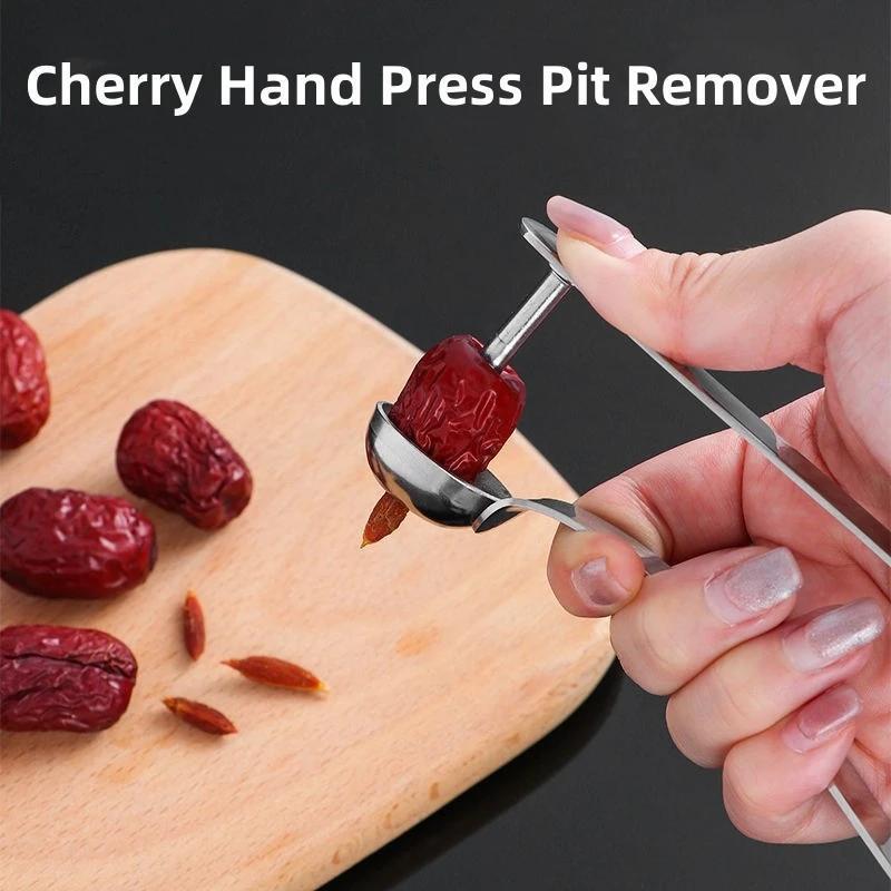 Stainless Steel Red Date Pit Remover Household Tool